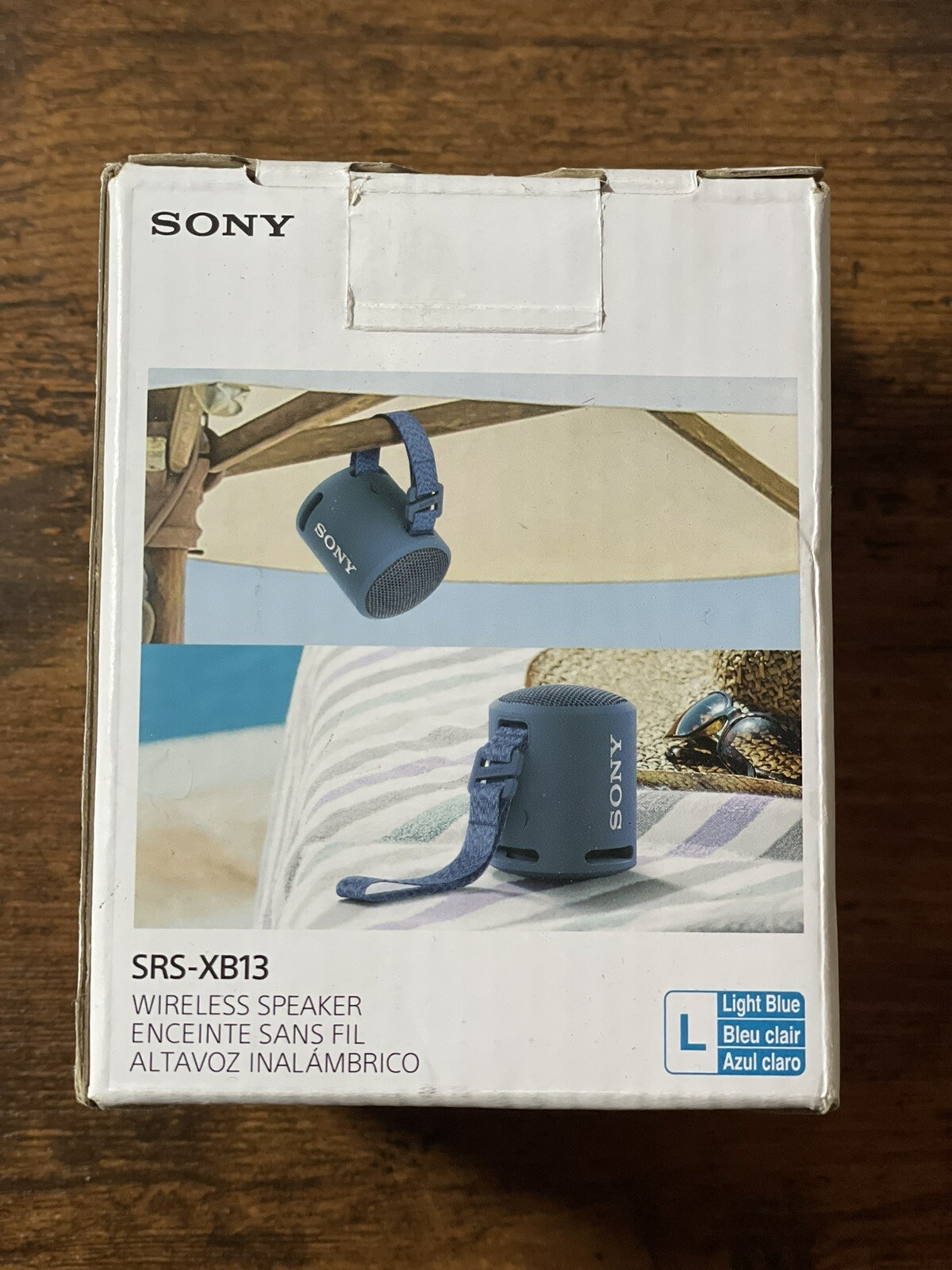 Sony SRSXB13 Extra Bass Portable Speaker Blue SRSXB13 eBay