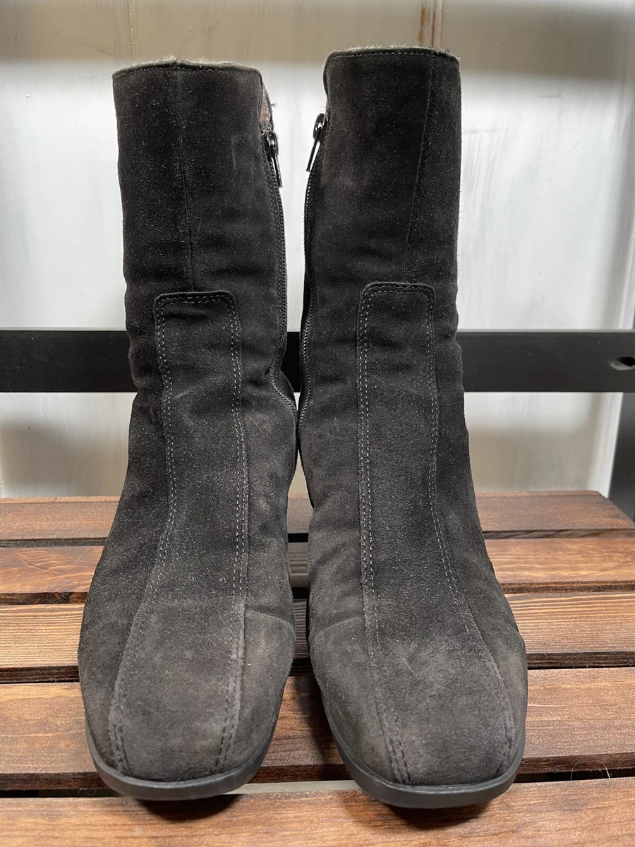 La canadienne shearling best sale boots