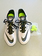 New NIKE Racing "RIVAL S" White Track Spikes. Men's 13 eur 47.5 