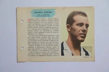 1958/1959 ENCYCLOPEDIA DELLO SPORT NAPOLI FIGURE - MONTIC ANTONIO FOOTBALL