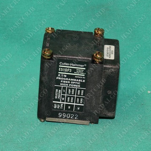 Cutler Hammer, E51DF3, Eaton Photoelectric Head Fiber Optic Limit Switch NEW - Picture 3 of 4