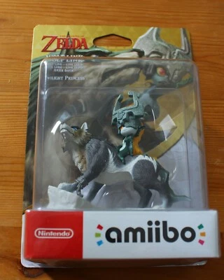 NINTENDO Wolf Link Amiibo mit 20 Herzen - Legend of Zelda - Breath of the Wild Switch Wii