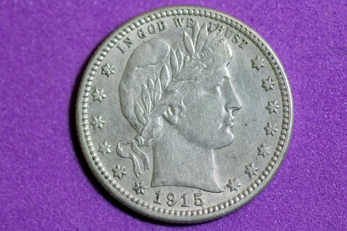 ESTATE FIND 1915 S Barber Quarter #M9527