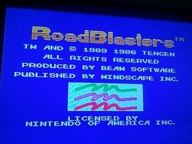 Road Blasters - RARE Famicom Famiclone Nes Cartridge