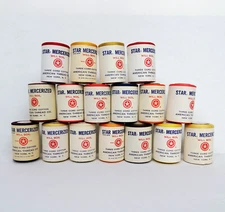 Vintage Lot of 17 Star Mercerized American Thread Three Cord Cotton Will Boil