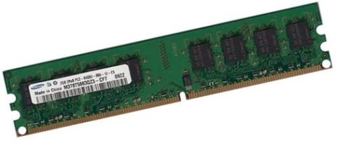 2 Go de mémoire RAM MSI P4N Diamond carte mère PC2-6400 800 Mhz - Photo 1/1