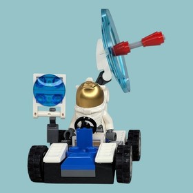 LEGO City Space Utility Vehicle 30315 Rover Astronaut Minifigure Gold Visor