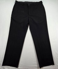Axist Men  s Dress Pants Black Straight Fit 36x30