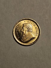 1985 1/10 oz KRUGERRAND GOLD COIN 22ct