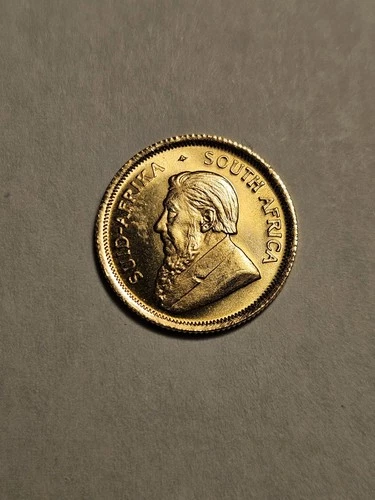 1985 Gold Krugerrand 1/10 oz — photo from the most recent tracked eBay sale