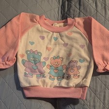toddler bear sweatshirt 24m vintage