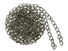  200 X 10-ft Hobby And Craft Twist Chain, 0.07" Diameter, Twist Link Chain