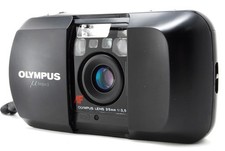  Near MINT Olympus  mju Stylus Black 35mm Point  Shoot Film Camera From JAPAN