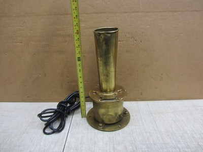VTG NAVY SUBMARINE BATTLESHIP DESTROYER SHIP ALARM HORN FEDERAL SIGNAL 120v