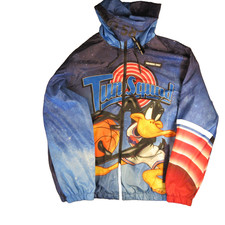 Members Only Looney Toon Tun Squad Space Jam Hoodie Men?s XL