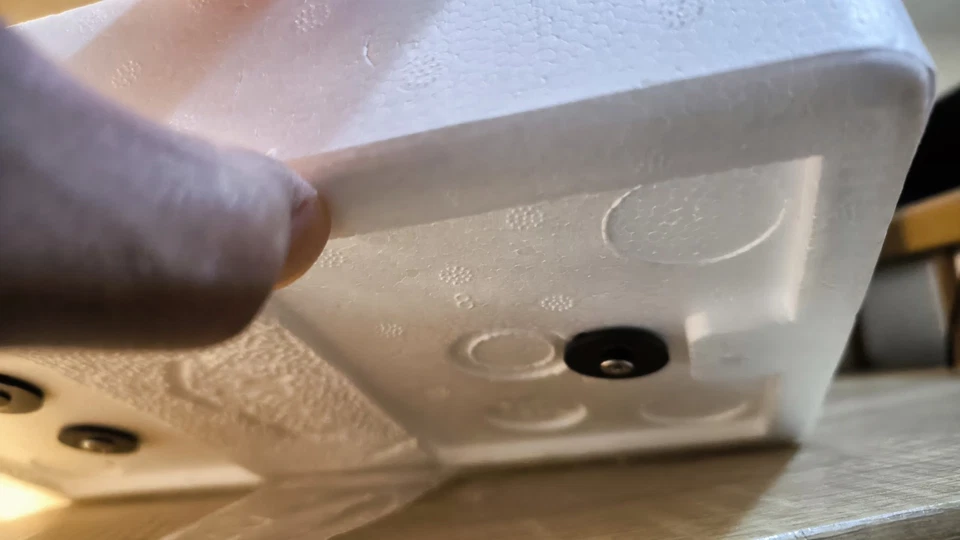 Modellino Fiat Uno Turbo Bianca - Immagine 4 di 4