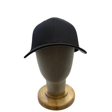 NWT Port Authority Baseball Cap Flexfit 110 Mesh Snapback Hat Black Unisex OSFA