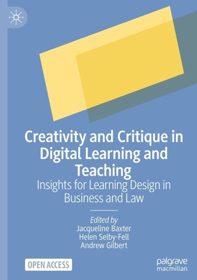 Creativity and Critique in Digital Learning and Teaching | Baxter (u. a.) | Buch
