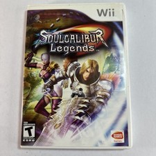 Soul Calibur Legends (Nintendo Wii, 2007) Complete With Manual