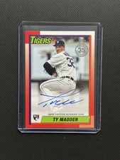 2025 Topps Series 2 - 1990 Topps Team Auto - Ty Madden (RC)
