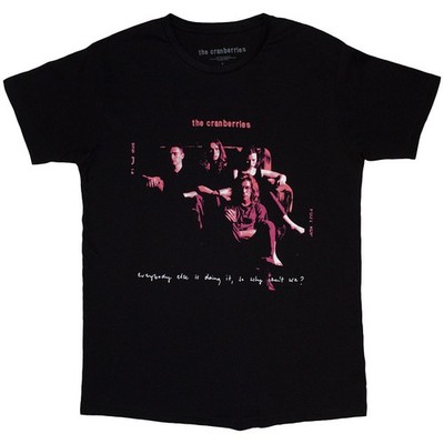The Cranberries Everybody Else schwarzes T-Shirt NEU OFFIZIELL