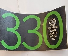 Genuine OEM Instruction Manual for Vintage Polaroid Automatic 330 Land Camera