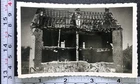 WW2 Era Military BW Photo Snapshot Bombed House Cologne Germany
