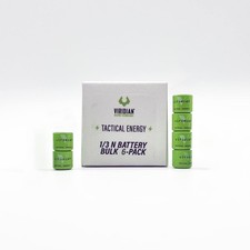 Viridian CR 1/3N Tactical Energy Plus Lithium Batteries, 3 Bulk Pack of 6