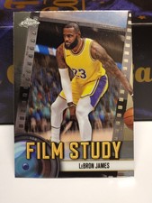 2025 Topps Chrome Basketball Base. Film Study Insert Lebron James #FS-6