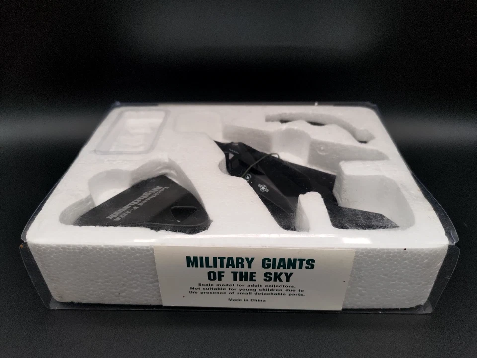 Lockheed F-117A Nighthawk 1:144 Scale Military Airplane - Atlas Editions - NEW - Image 3 of 4