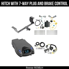 Hitch Tow PKG+ Brake Control For 15-23 Chrysler 300 84145 2" Receiver Class 3
