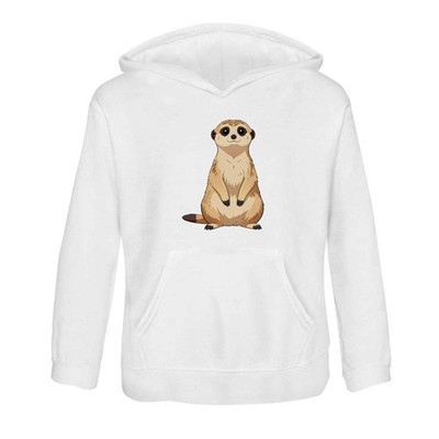 Kinder Hoodie / Kapuzenpullover ''Chubby Cartoon Erdmännchen'' (KO060720)