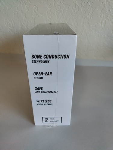 Bonesoundz Pro Wireless Headphones Pro Bone Conduction Blue with Case Black - Picture 2 of 4