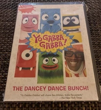 Yo Gabba Gabba!: The Dancey Dance Bunch! DVD 2008 New Sealed Nickelodeon Nick Jr