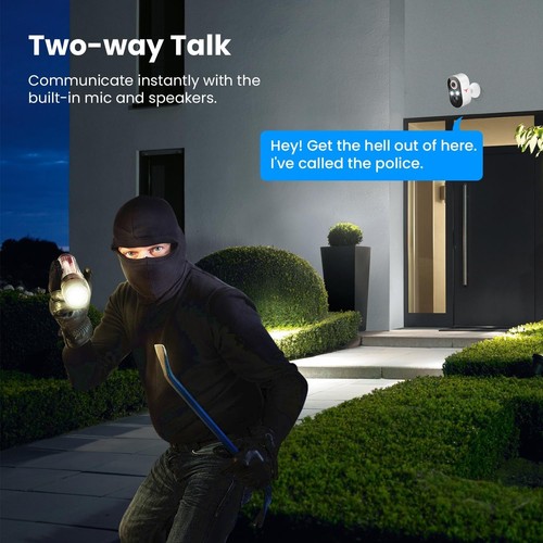 Wireless Outdoor Security Camera 1080P HD with Night Vision & Motion Detection - Picture 4 of 8