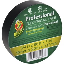 Duck Brand Professional Electrical Tape: 3/4 in. x 66 ft. Black 