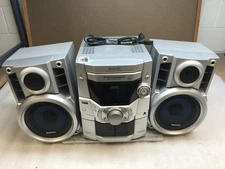 Panasonic 5 Cd Stereo System SM-AK110 With OEM Speakers Tested & Functional