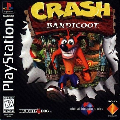 Crash Bandicoot - PS1 PS2 Playstation Game Only