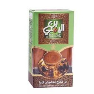 10 Pack Al Yemeni Cafe mahaj Cardamom Light Roast Egyptian Coffee 10 PACK X100gm