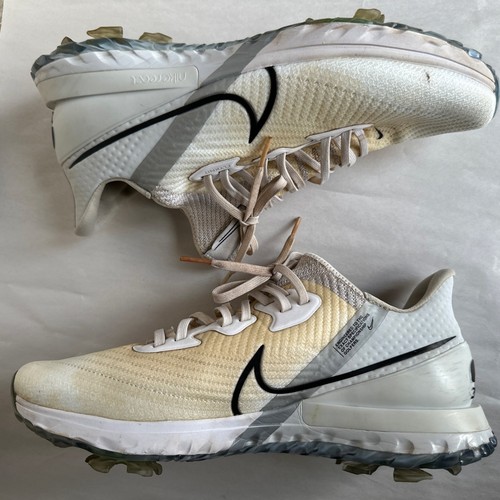Nike Golf Mens Size 11W React Air Zoom Infinity Tour White Soft Spike CT0541-100 - Picture 16 of 24