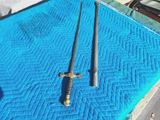 Knights of Columbus Ceremonial  Sword & Scabbard -37 1/2" Lg