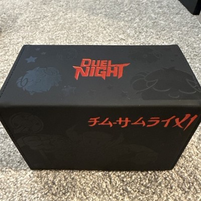 TSX1 Duel Night S1 - Premium Holo Leather Deck Box Team Samurai X1 RARE!  