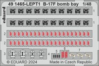 B-17F Bomb Bay - Eduard / 1:48 - Eduard 491465