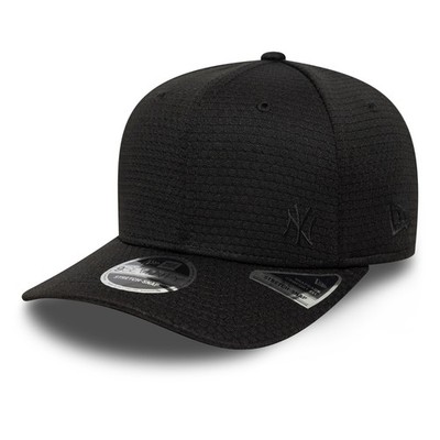NEW ERA NEW YORK YANKEES BASEBALL CAP.9SEVENTY BLACK MESH STRETCH SNAP HAT S26