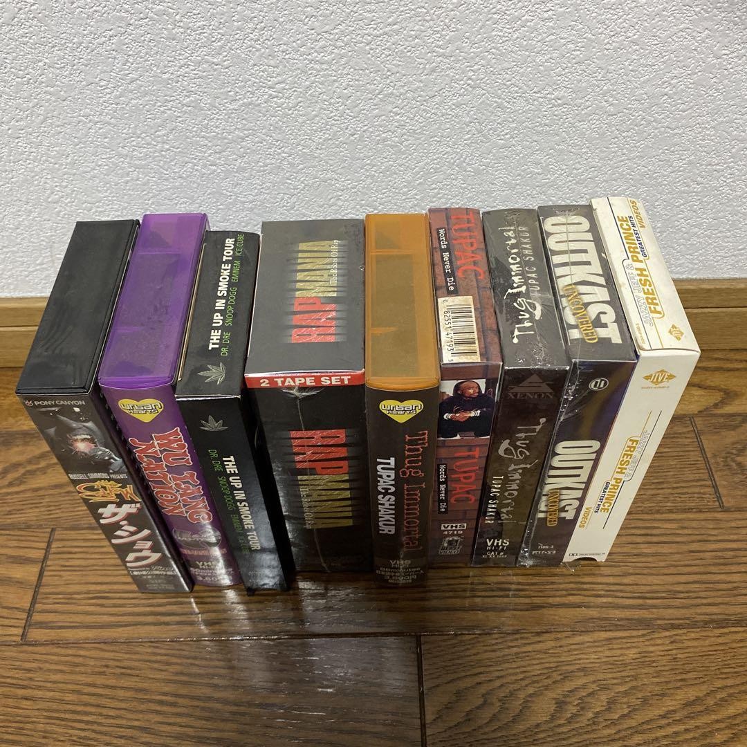 WU-TANG CLAN DVD 他HIPHOP VHS THE SHOW Wu Tang Clan (VHS, 1998, Wu Tang II Collection) for sale