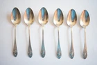 Lunt Silver Mount Vernon Sterling PAT'D 11.25.05 Teaspoons