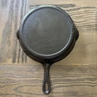 Refurbished Griswold No. 7 Large Block Cast Iron Skillets 701E