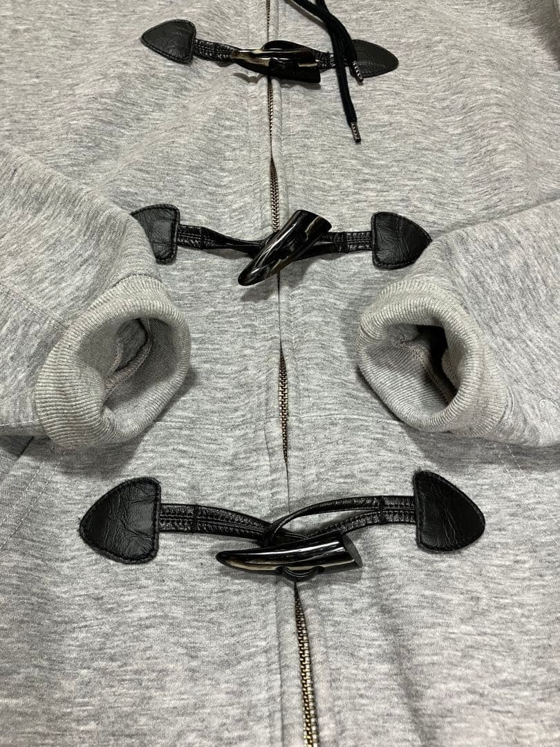 THE FLAT HEAD Cotton Polyester Toggle Zip Up Hood… - image 9