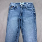 Ariat Jeans Men 32x36 Blue M2 Bootcut Shasta Stirling Faded Relaxed Denim Pants