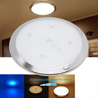 Wohnmobil Deckenlampe 12V LED Innenraumleuchte Mit Dimmbar Schalter 14,3W 840Lm